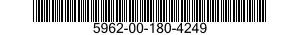 5962-00-180-4249 MICROCIRCUIT,DIGITAL 5962001804249 001804249