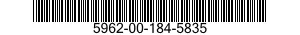 5962-00-184-5835  5962001845835 001845835