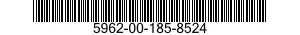 5962-00-185-8524 MICROCIRCUIT,LINEAR 5962001858524 001858524