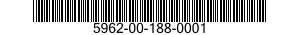 5962-00-188-0001 MICROCIRCUIT,DIGITAL 5962001880001 001880001