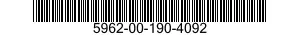5962-00-190-4092 MICROCIRCUIT,LINEAR 5962001904092 001904092