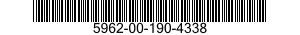 5962-00-190-4338  5962001904338 001904338