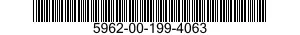 5962-00-199-4063  5962001994063 001994063