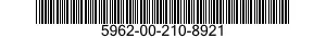 5962-00-210-8921 MICROCIRCUIT,DIGITAL 5962002108921 002108921