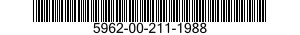 5962-00-211-1988  5962002111988 002111988