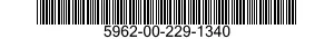 5962-00-229-1340  5962002291340 002291340
