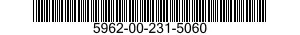 5962-00-231-5060  5962002315060 002315060