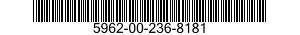 5962-00-236-8181 MICROCIRCUIT,DIGITAL 5962002368181 002368181