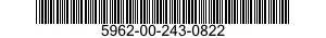 5962-00-243-0822  5962002430822 002430822