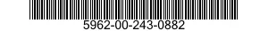 5962-00-243-0882  5962002430882 002430882