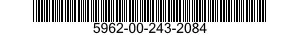 5962-00-243-2084  5962002432084 002432084