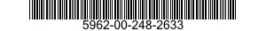 5962-00-248-2633  5962002482633 002482633
