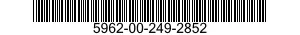 5962-00-249-2852  5962002492852 002492852