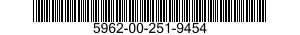 5962-00-251-9454  5962002519454 002519454
