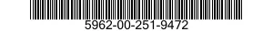5962-00-251-9472  5962002519472 002519472