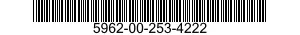 5962-00-253-4222  5962002534222 002534222