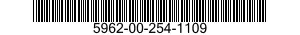 5962-00-254-1109 MICROCIRCUIT,DIGITAL 5962002541109 002541109