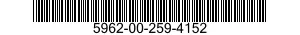 5962-00-259-4152  5962002594152 002594152