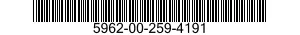 5962-00-259-4191 MICROCIRCUIT,LINEAR 5962002594191 002594191
