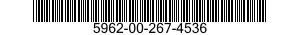 5962-00-267-4536 MICROCIRCUIT,DIGITAL 5962002674536 002674536