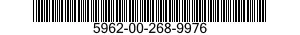 5962-00-268-9976 INTEGRATED CIRCUIT 5962002689976 002689976