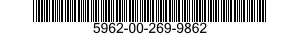 5962-00-269-9862 MICROCIRCUIT,LINEAR 5962002699862 002699862