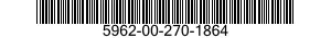 5962-00-270-1864 MICROCIRCUIT,LINEAR 5962002701864 002701864