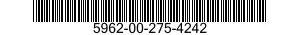 5962-00-275-4242  5962002754242 002754242