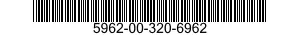 5962-00-320-6962 MICROCIRCUIT,LINEAR 5962003206962 003206962