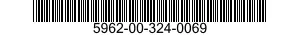5962-00-324-0069  5962003240069 003240069