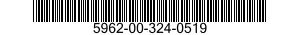 5962-00-324-0519  5962003240519 003240519
