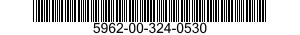 5962-00-324-0530  5962003240530 003240530