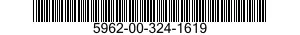 5962-00-324-1619 MICROCIRCUIT,LINEAR 5962003241619 003241619