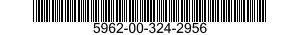 5962-00-324-2956  5962003242956 003242956