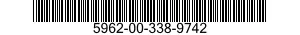 5962-00-338-9742 MICROCIRCUIT,DIGITAL 5962003389742 003389742