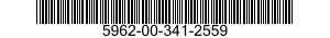 5962-00-341-2559 MICROCIRCUIT,LINEAR 5962003412559 003412559