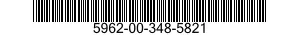 5962-00-348-5821 MICROCIRCUIT,DIGITAL 5962003485821 003485821