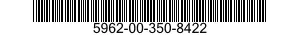 5962-00-350-8422 MICROCIRCUIT,DIGITAL 5962003508422 003508422