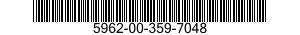 5962-00-359-7048 MICROCIRCUIT,MEMORY 5962003597048 003597048