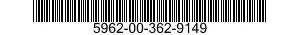 5962-00-362-9149  5962003629149 003629149