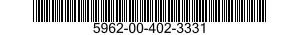 5962-00-402-3331 MICROCIRCUIT,LINEAR 5962004023331 004023331
