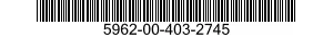 5962-00-403-2745 MICROCIRCUIT,DIGITAL 5962004032745 004032745