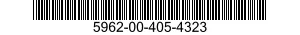 5962-00-405-4323 MICROCIRCUIT,DIGITAL 5962004054323 004054323