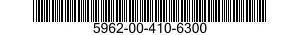 5962-00-410-6300 MICROCIRCUIT,LINEAR 5962004106300 004106300