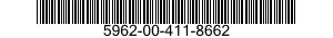 5962-00-411-8662 MICROCIRCUIT,DIGITAL 5962004118662 004118662