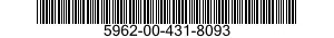 5962-00-431-8093  5962004318093 004318093