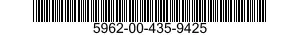 5962-00-435-9425 MICROCIRCUIT,LINEAR 5962004359425 004359425