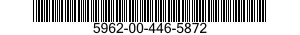5962-00-446-5872 MICROCIRCUIT,LINEAR 5962004465872 004465872