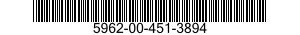5962-00-451-3894 MICROCIRCUIT,DIGITAL 5962004513894 004513894