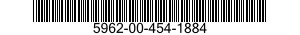 5962-00-454-1884 MICROCIRCUIT,LINEAR 5962004541884 004541884